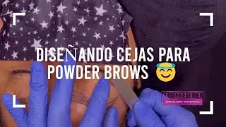 Diseñando cejas para powder brows 😇 (21/10/2021 11:00)