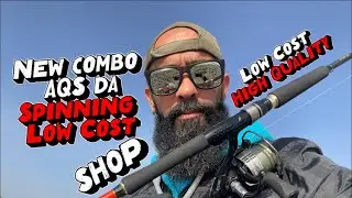 Canna e mulinello AQS la mia nuova combo da Spinning Low Cost #spinning #lowcost #spinningmare #aqs