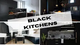 Striking Matte Black Kitchens Home Decor & Home Design| And Then There Was Style