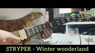 STRYPER - Winter wonderland (guitar solo)