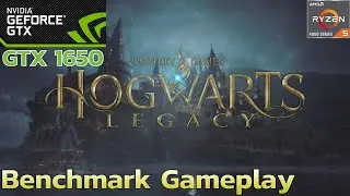 | Hogwarts Legacy | HP Pavilion Gaming 15 | GTX1650 | Benchmark Gameplay