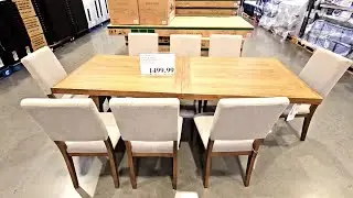 BEAUTIFUL DINING SET Shop furniture with us at Costco!!!