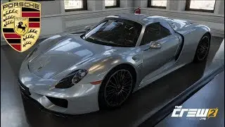 The Crew 2 - PORSCHE 918 - Customization, Top Speed Run, Review