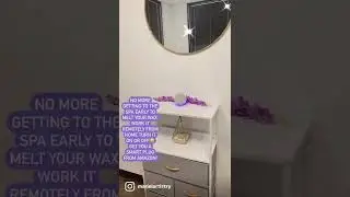 Turn on wax from home! Love my smart plug from Amazon 💜