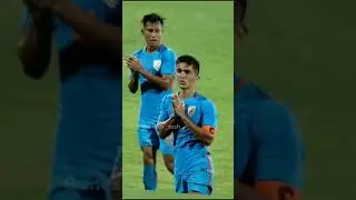 SUNIL CHHETRI IMPOSSIBLE FREE KICK GOAL 😱 Gyan Zone 🧠 #shorts #short #youtubeshorts #football #viral