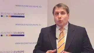 Markus J. Beyrer, Director General of BusinessEurope on the need of a strong, competitive industry