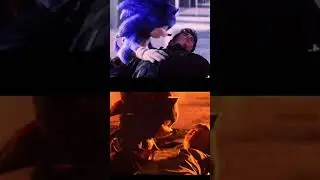 Sonic and Shadow the sad moment
