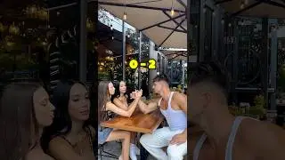2 WOMEN VS 1 MAN 💪🏻😱