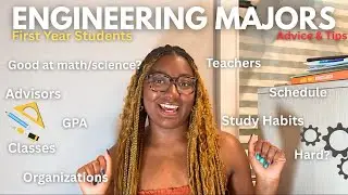 MUST KNOW BEFORE COLLEGE FRESHMAN YEAR|Advice for Freshman Engineering Students Pt2*how to succeed* 