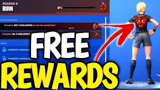 Fortnite FREE ITEMS! New Ruin Backbling & Pickaxe Free! All Ruin Leaked CHALLENGES!