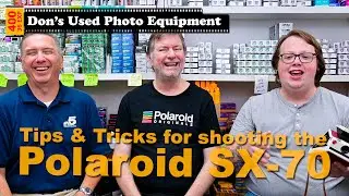 Tips and Tricks for Shooting the Polaroid SX-70 Instant Film Camera with Zane Pollard