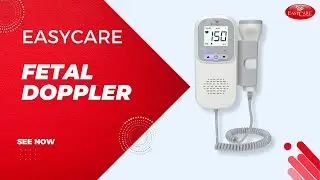 Discover the EC2016 Fetal Doppler: portable device for monitoring your baby's heartbeat with ease.