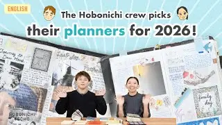 Hobonichi Crew Picks Their 2026 Techos | Junk Journaling, Work, Life Logs