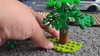 How to build a lego tree