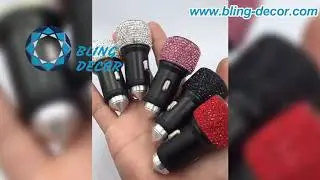 Bling Deocr Car Charger Dual Port USB Phone Adapter, car accessories for women, girls