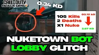 *НОВОЕ* BO7 NUKETOWN: ОШИБКА В ЛОББЕ 24/7 СОЛО-БОТА! МАКСИМАЛЬНЫЙ ОПЫТ / ВСЕ КАМУФЛЯЖИ РАЗБЛОКИРО...
