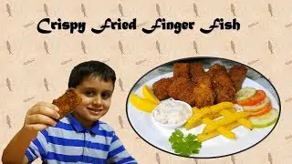Crispy fried finger fish with tartar sauce || yummy and delicious treat ~ healthy homemade food