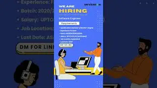 Service Now is hiring Software engineer #freshers  || Comment for link ||