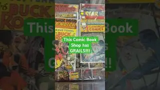 This comic book shop has all the GRAILS!!! #comicbookgrails