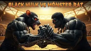 BLACK HULK vs MONSTER RAT: The Golden Arena Death Match