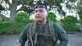 Anti Poaching Ranger Bootcamp - 10k march with immediate action drill pt 12