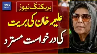 Aleema Khan&rsquo;s Acquittal Plea on 26th Nov Case Rejected | Breaking News | Dawn News