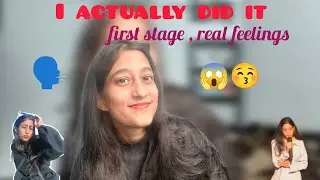Storytime : My first stage performance (First Time, Real feelings)❤️🌟