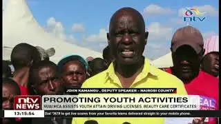 Ruai MCA assists youth attain driving licenses, beauty care certificates