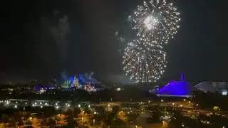 Disney&rsquo;s Contemporary Resort Theme Park view room.