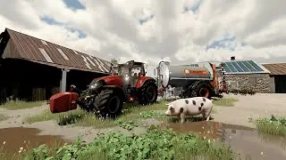 Farming Simulator Case IH Puma 175 Kaweco slurry output Steering Wheel Thrustmaster Farmstick #dkgc 