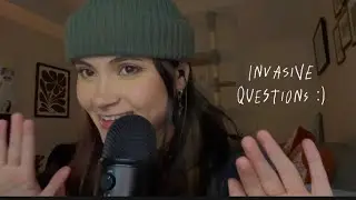 ASMR | Deep Whispering Asking u Invasive Questions (random) 👁️