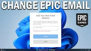 How To Change Email Address In Epic Games - Easy Fix