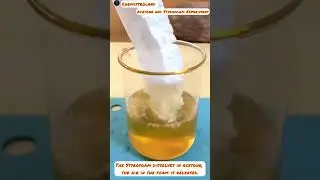 Acetone and Styrofoam's Magical Reaction | Solubility Experiment|Interesting Chemistry|Chemistroland