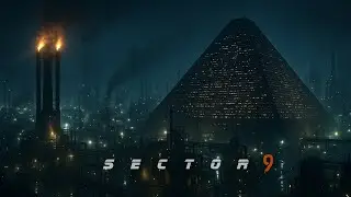 SECTOR 9 | Blade Runner Ambience | Cyberpunk Ambient Music
