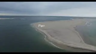 Chatham, Cape Cod Fishing Boat Drone Aerial