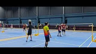 พ่อลูก PCR badminton KK