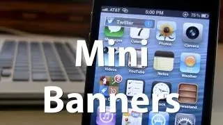 MiniBanners - Small Notification Banners on iPhone - Remove Content on Banner