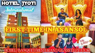 Glass elevators for the first time in Asansol 😍 | Part 1 #HotelJyotiInternational #hotchpotch