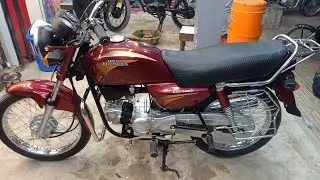 Hero honda CD-DOWN restore to new showroom condition.