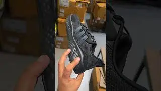 Adidas Fluidflow 3.0 Shoes | Full Black Adidas Sneakers Unboxing