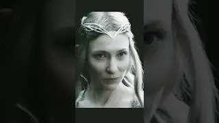 Lady Galadriel #thehobbit #lotr #galadriel #elves #lothlorien #edit #shorts #cold #magic #sauron