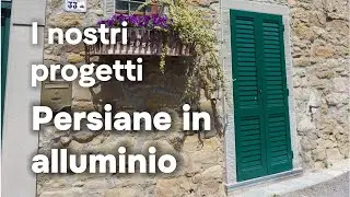 Persiane in alluminio - Scopri i nostri ultimi progetti #infissi #interiordesign #ristrutturazione
