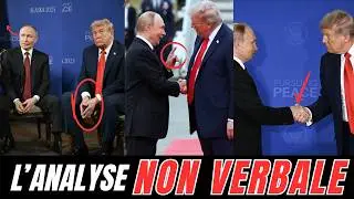Analyse non verbale Donald TRUMP Vladimir POUTINE en Alaska - Une rencontre diplomatique inutile⁉️