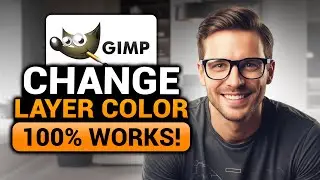 GIMP Change Layer Color (100% WORKS) | FAST & EASY | NO Yapping! | How To Change Layer Color in GIMP