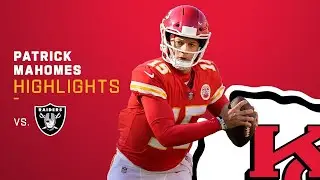 Patrick Mahomes Best Plays from 2-TD Game vs. Raiders | NFL 2021 Highlights