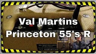 Test ampli combo &agrave; lampes Val Martins 55's R&eacute;verb, petit format, gros son ! (version int&eacute;grale)