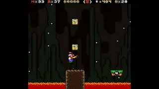 Super Mario World: The Princess Rescue - Carrot Lava Hole
