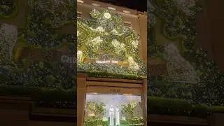 Dior Christmas Lights 2025 #shorts #london #christmas #light #dior