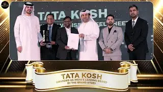 TATA Kosh Awarded as 𝗜𝗻𝗱𝗶𝗮'𝘀 𝗟𝗲𝗮𝗱𝗶𝗻𝗴 𝗕𝗿𝗮𝗻𝗱 𝗔𝘄𝗮𝗿𝗱 by The Brand Story | Dubai 2023