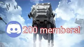 My Discord reaches 200 Members! - Battlefront 1 Gameplay